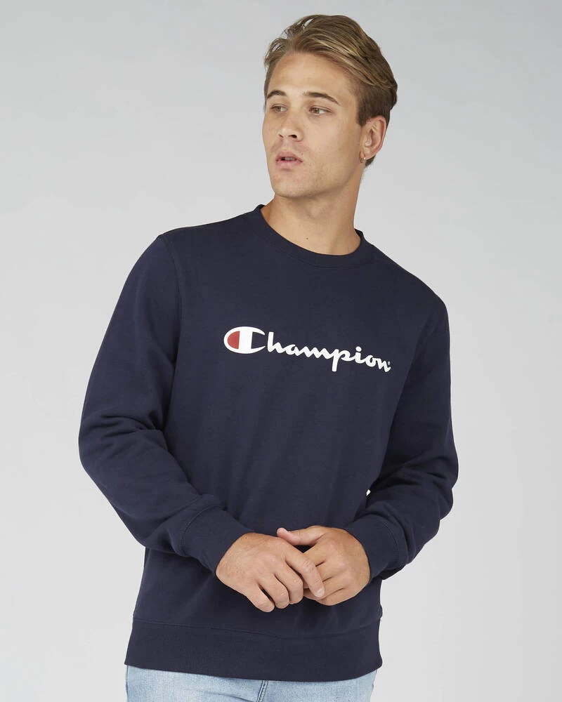 Champion Logo Crew Sweatshirt