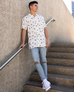 Embellish Short Sleeve Shirt