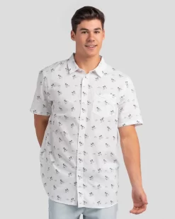 Stranded Short Sleeve Shirt