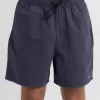 Rusty Undertone Elastic Linen Shorts