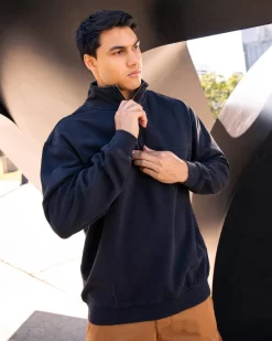 Quiksilver Shadow Quarter Zip Sweatshirt