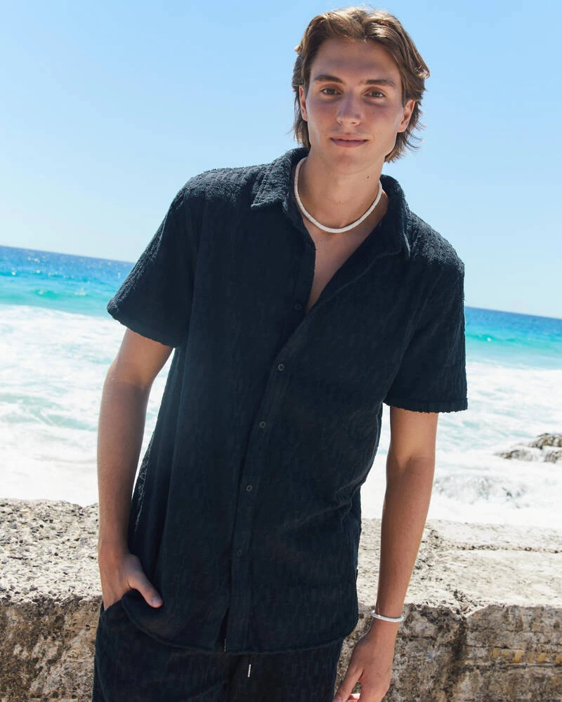 Terry Short Sleeve Shirt