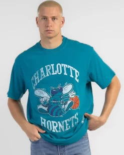 Mitchell & Ness Charlotte Hornets Vintage T-Shirt
