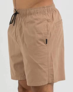 Rusty Pacific Atoll Elastic Shorts