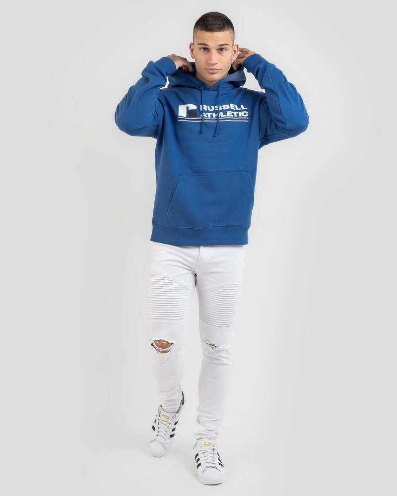 Russell Athletic Originals Bar Logo Hoodie - Image 2