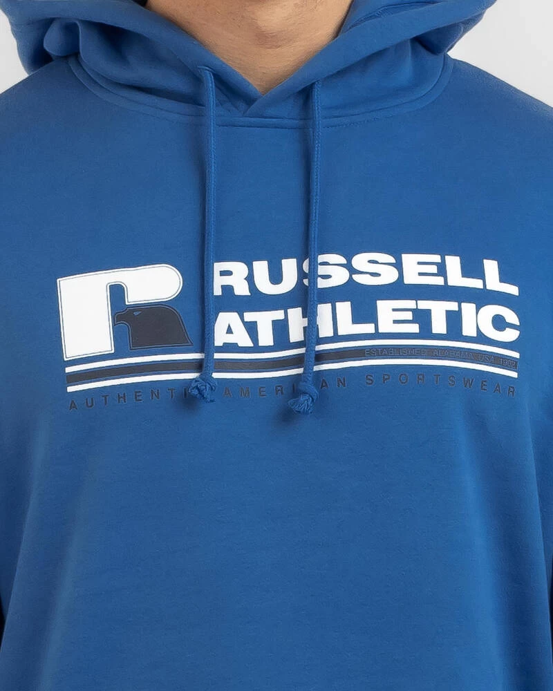 Russell Athletic Originals Bar Logo Hoodie - Image 4