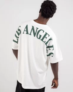 MAJESTIC LA Dodgers Heavy Jersey Arch City Oversized T-Shirt