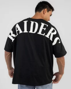 MAJESTIC Las Vegas Raiders Heavy Jersey Arch City Oversized T-Shirt