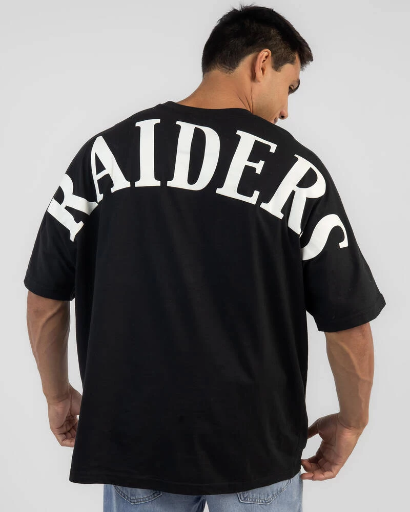 MAJESTIC Las Vegas Raiders Heavy Jersey Arch City Oversized T-Shirt