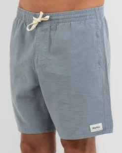 Rhythm Textured Linen Jam Shorts