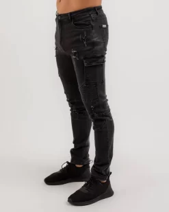 Blackout Cargo Jeans