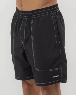 Afends Baywatch Liquid Space Elastic Board Shorts