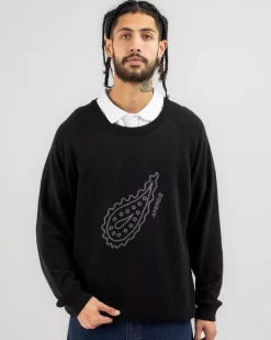 Afends Recycled Raglan Knit Jumper